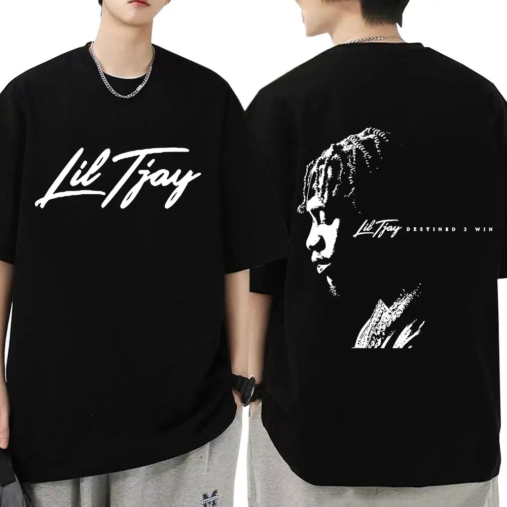 Lil Tjay - Double Sided Graphic Print Tee