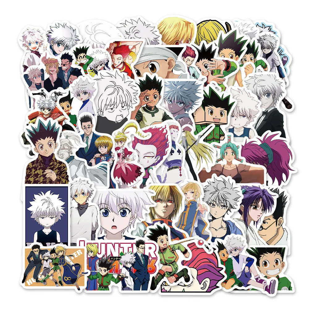 Hunter×Hunter - 50 PCS Trending Anime Stickers