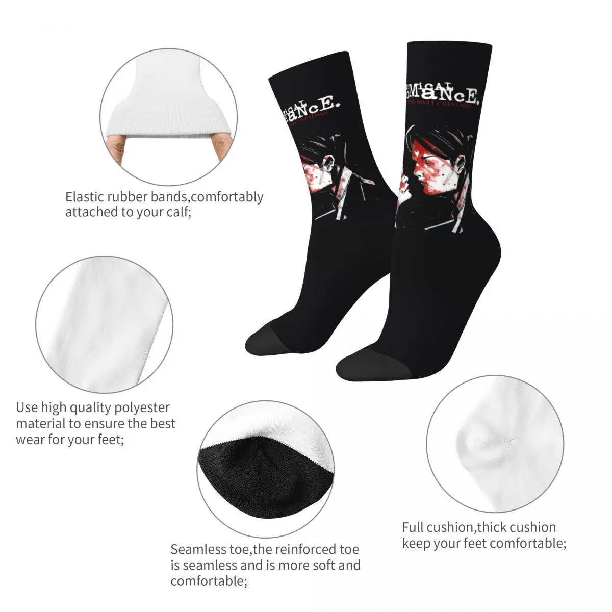 My Chemical Romance Socks My Chemical Romance merch