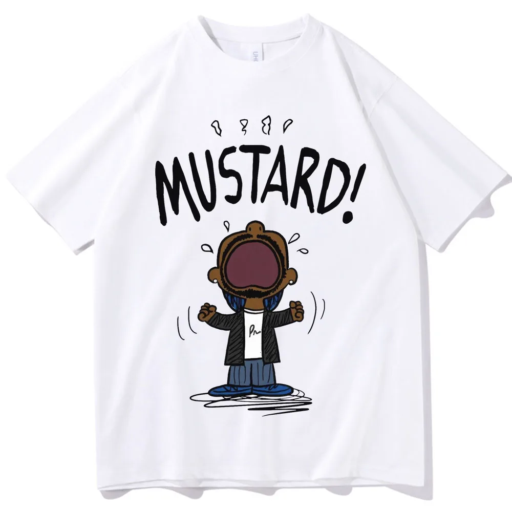 Kendrick Lamar – Mustard Album Design T-shirt kendrick lamar merch