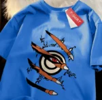 Naruto – Kurama Eye Anime Graphic Print Tshirt anime tshirts merch