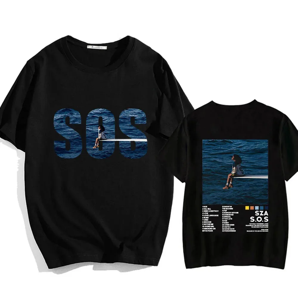 Sza – S.o.s Album Graphic Design Print Tshirt rap/r&b t-shirts merch