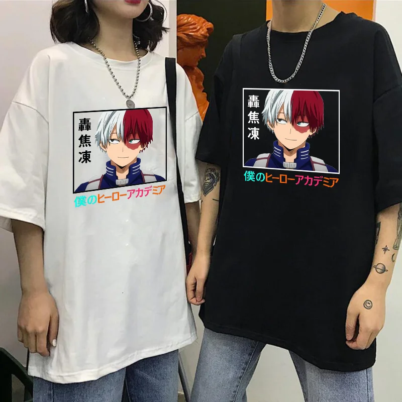 My Hero Academia – Shoto Todoroki Print Tshirt anime tshirts merch
