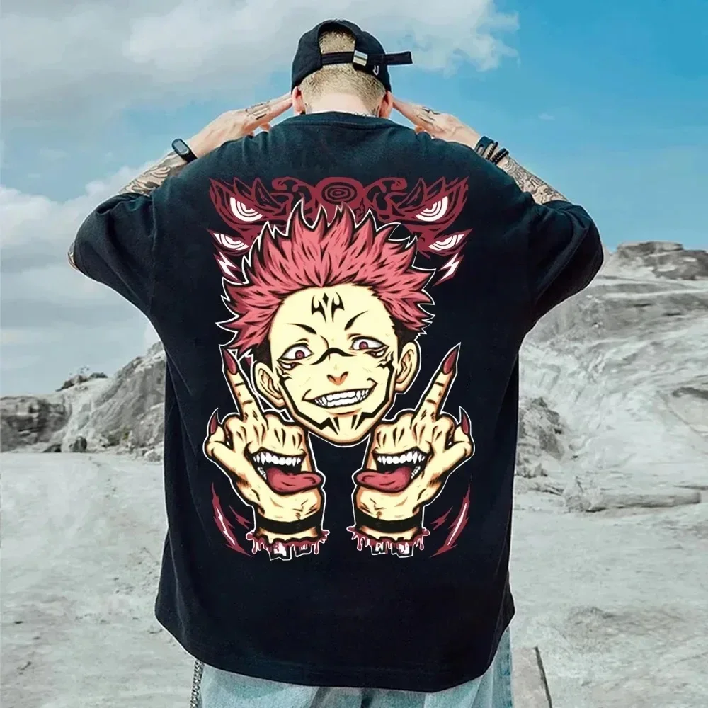 Jujutsu Kaisen - Ryomen Sukuna Anime Print Tshirt
