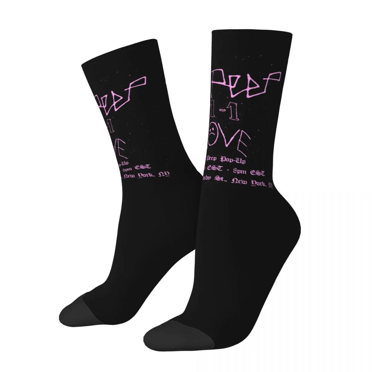 Lil Peep - 11-1 Love Graphic Print Socks