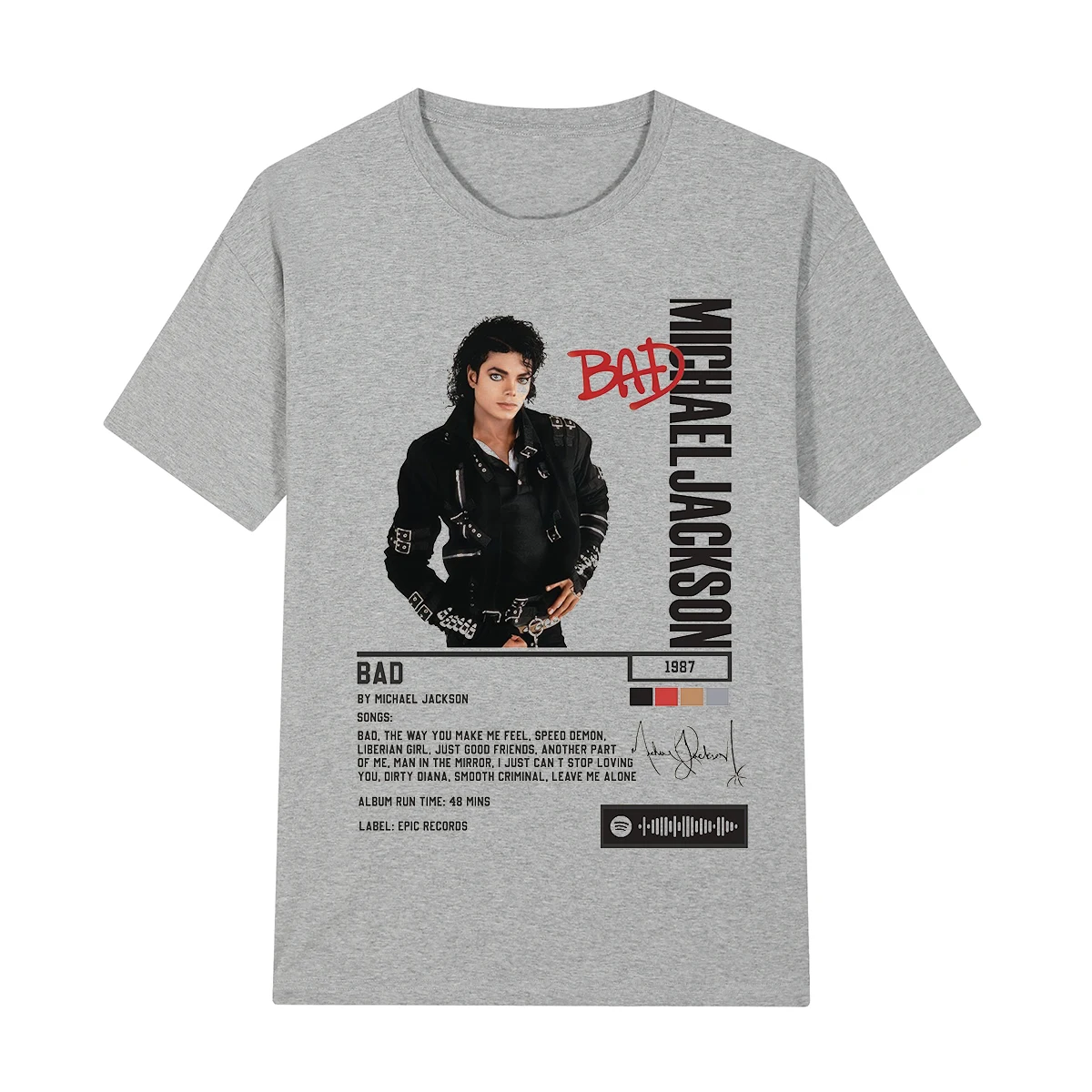 Michael Jackson - Bad 1987 Tshirt