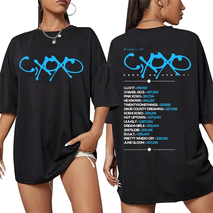 Camila Cabello – 14 Xoxo Album Tshirt Camila Cabello Merch