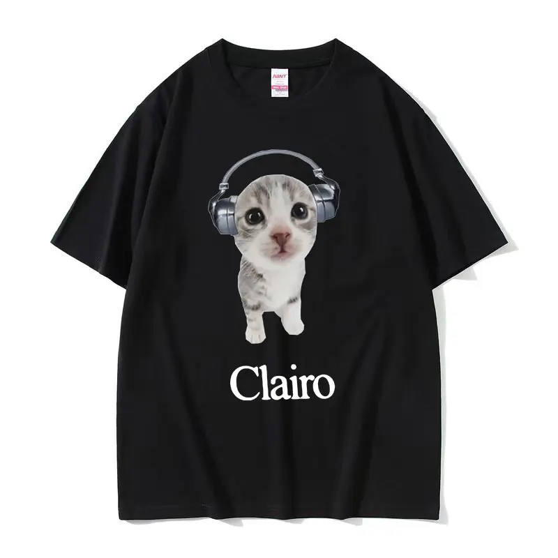 Clairo – Headset Kitty Tshirt Clairo Merch