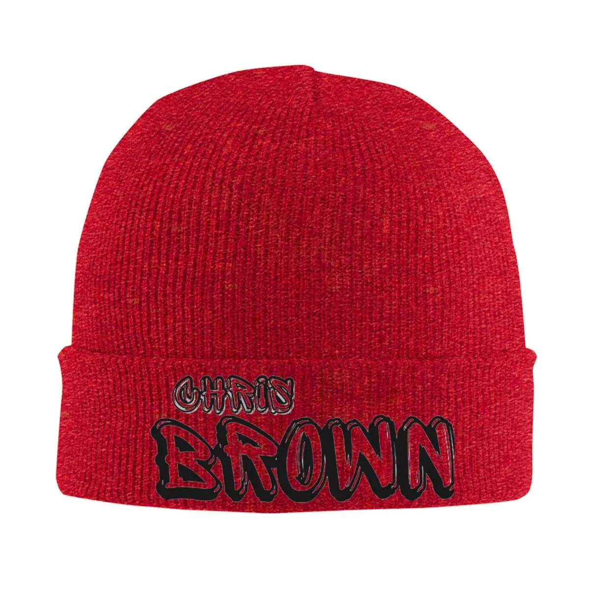 Chris Brown – Artist Name Knitted Beanie Chris Brown merch