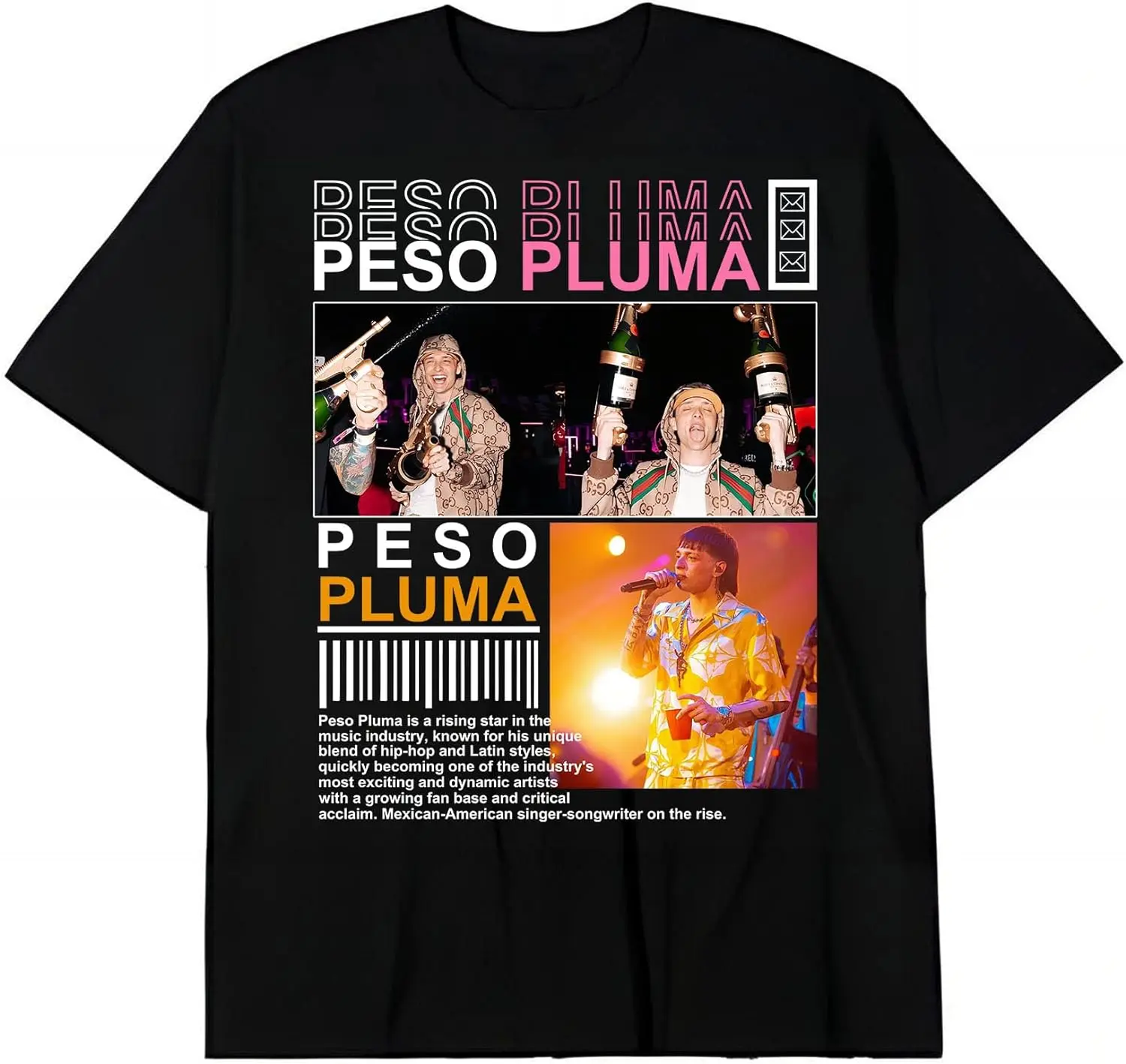 Peso Pluma – Aesthetic Graphic Print Tshirt