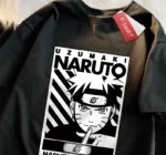 Naruto – Uzumaki Naruto Anime Design Tshirt anime tshirts merch