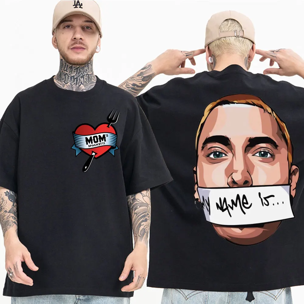 Eminem - Mom Spaghetti Print Tshirt
