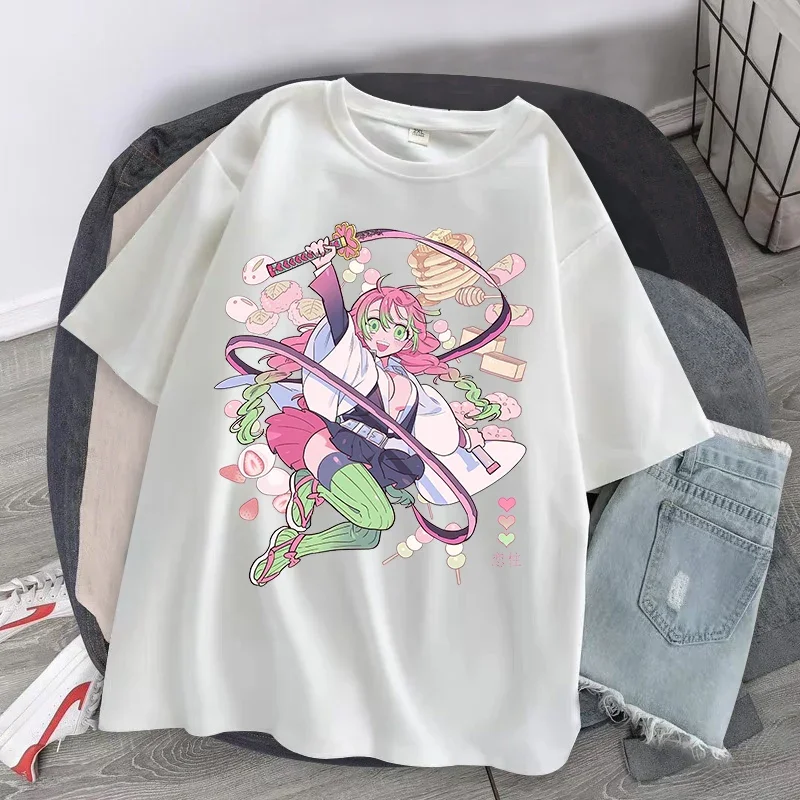 Demon Slayer – Mitsuri Kanroji Print Tshirt anime tshirts merch