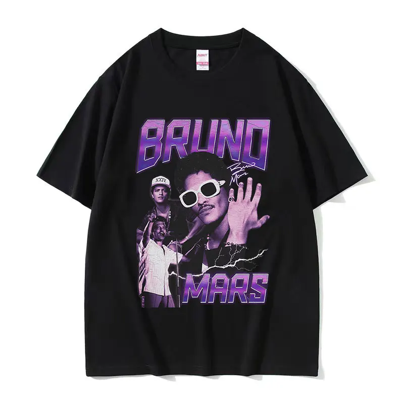 Bruno Mars - Purple Graphic Design shirt