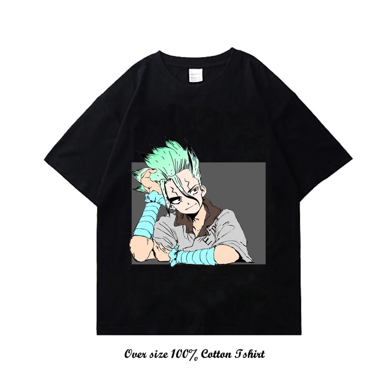 Dr Stone – 14 Graphic Print Designs T-shirt anime tshirts merch