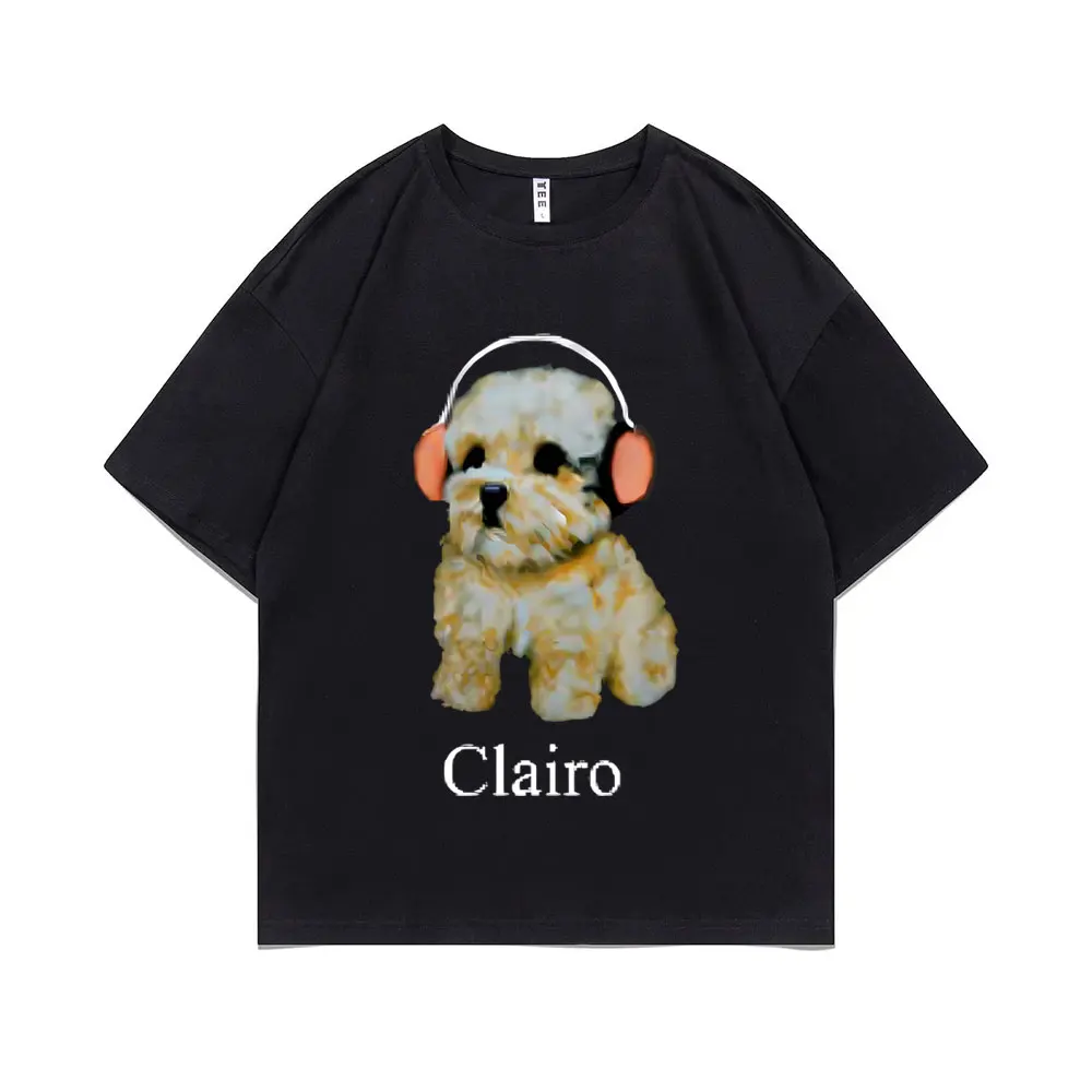 Clairo – Small Dog Headset Tshirt Clairo Merch