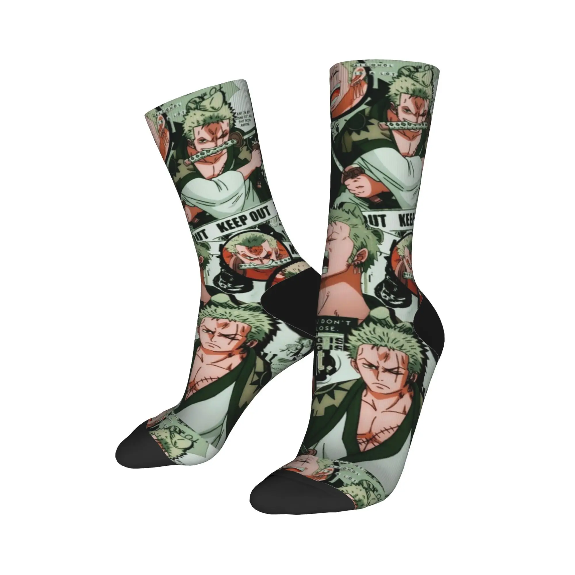 One Piece – Zoro Anime Graphic Print Socks anime socks merch