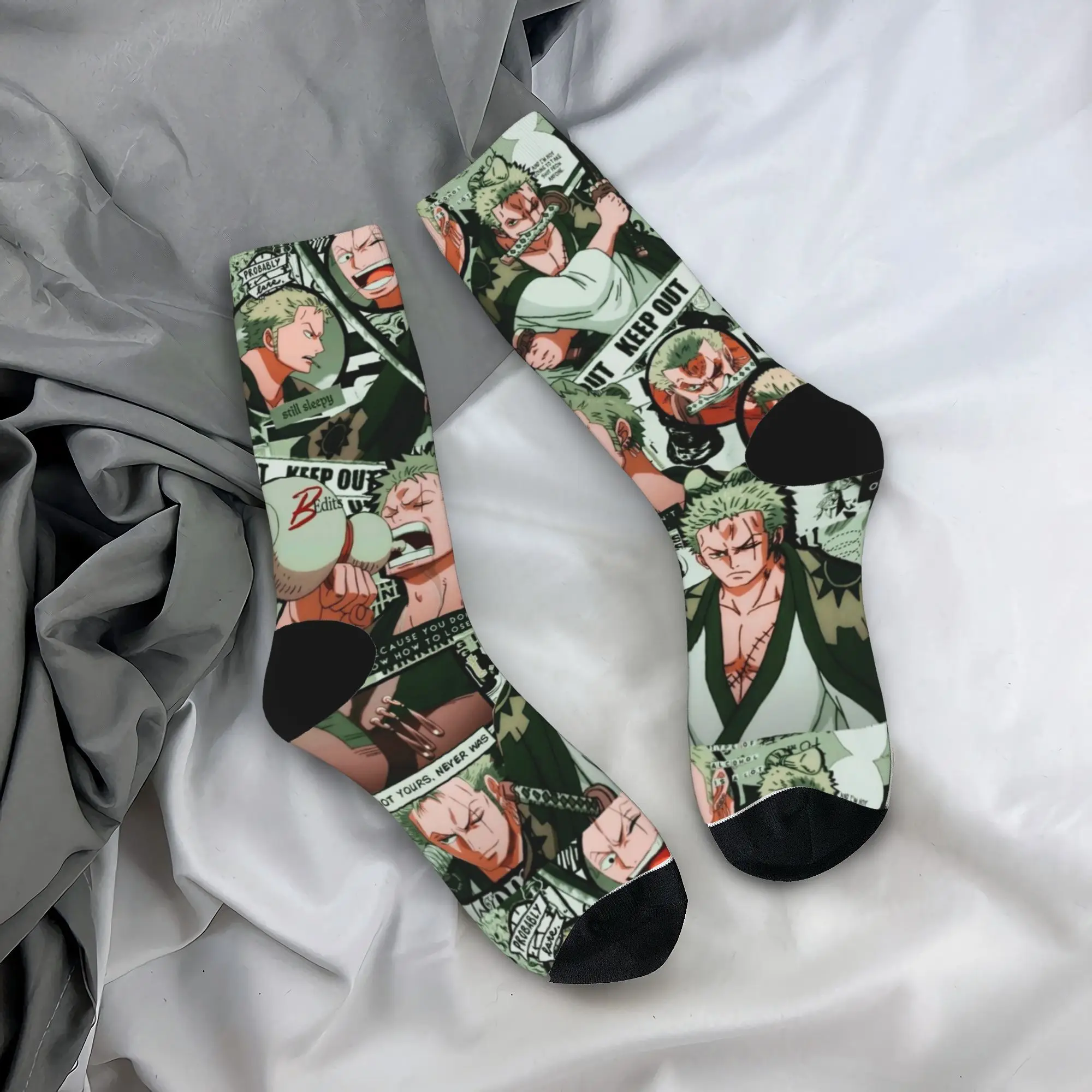One Piece – Zoro Anime Graphic Print Socks anime socks merch