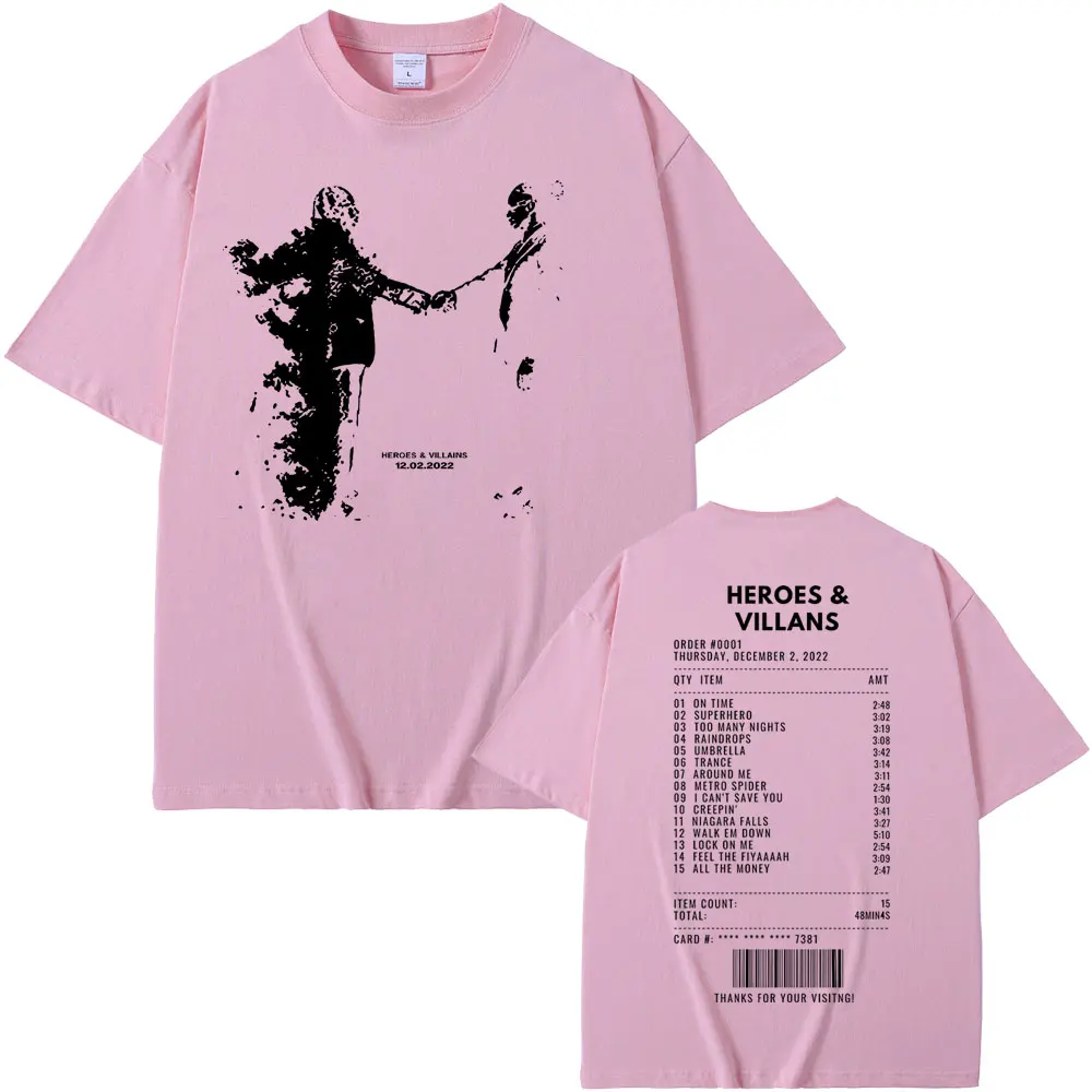 Future & Metro Boomin Heroes And Villains Tshirt future merch