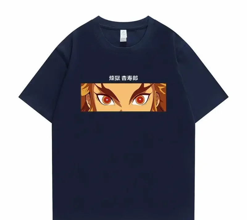 Demon Slayer – Kyōjurō Rengoku Eyes Tshirt anime tshirts merch