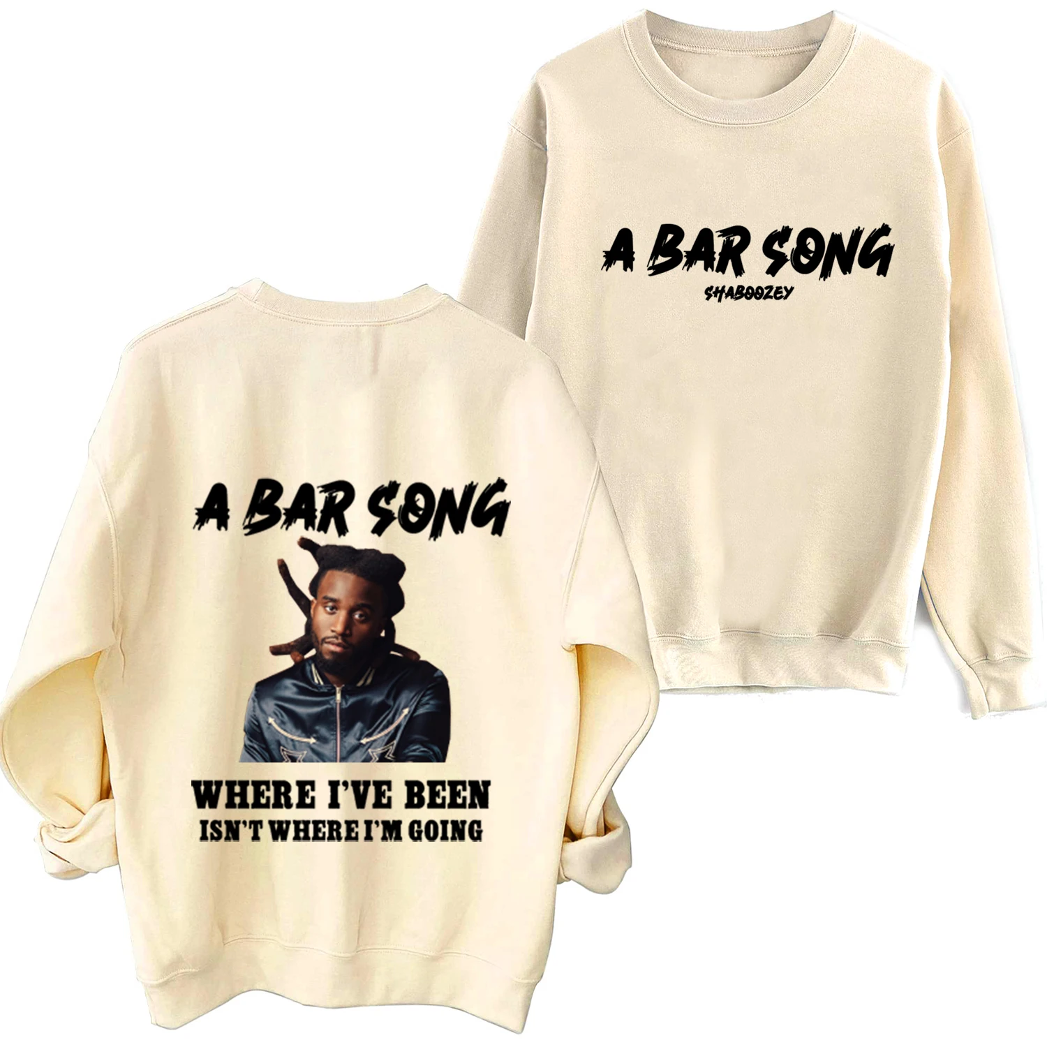 Shaboozey – A Bar Song Graphic Print Sweatshirt Shaboozey merch