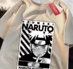 Naruto – Uzumaki Naruto Anime Design Tshirt anime tshirts merch