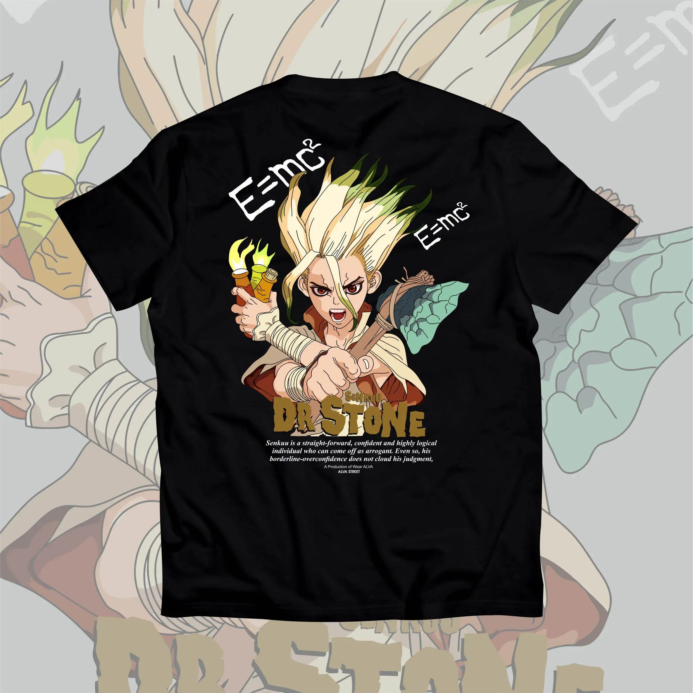 Dr Stone – Anime Graphic Print T-shirt anime tshirts merch
