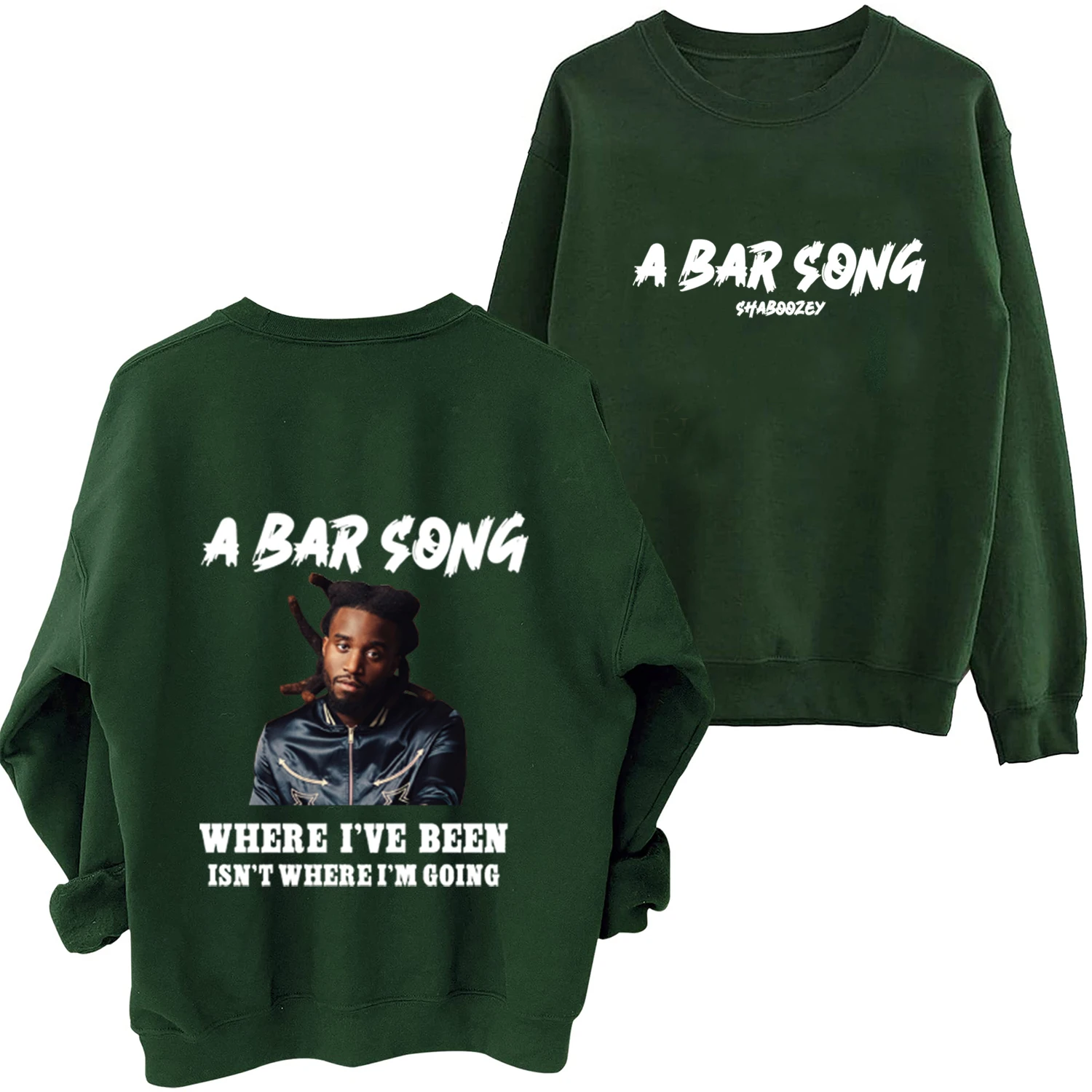 Shaboozey – A Bar Song Graphic Print Sweatshirt Shaboozey merch
