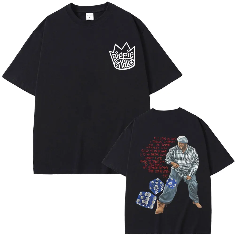 The Notorious B.I.G -Biggie Smalls Print Tshirt rap/r&b t-shirts merch