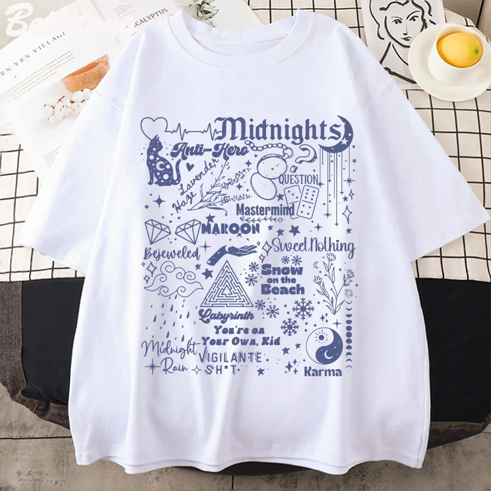 Taylor Swift - Midnight Doodle Design T-shirt