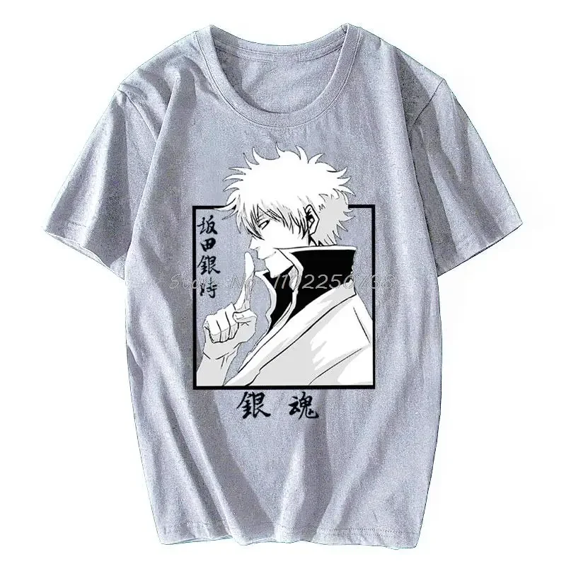Gintama – Gintoki Graphic Print Tshirt anime tshirts merch