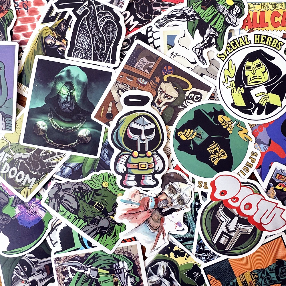 MF DOOM – 50 PCS Popular Stickers MF Doom merch