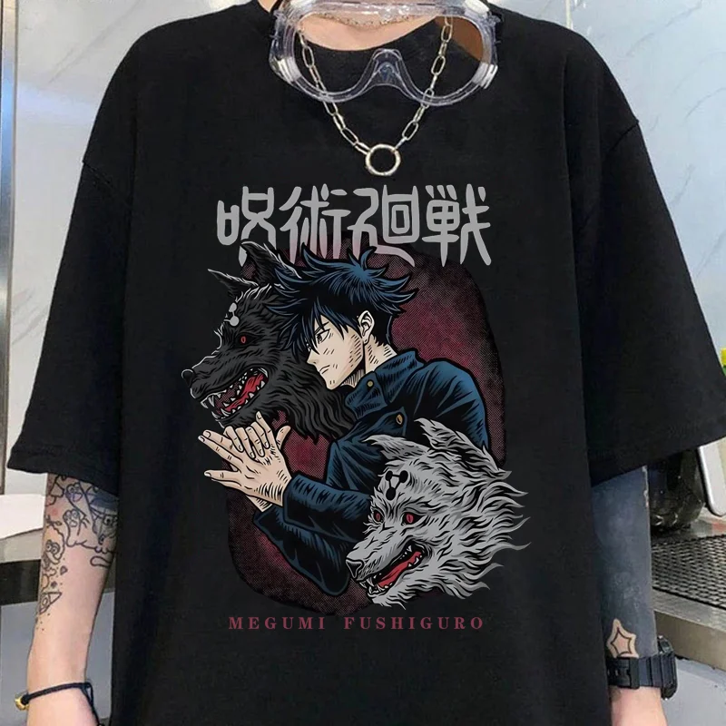 Jujutsu Kaisen - Fushiguro Graphic Print Tshirt