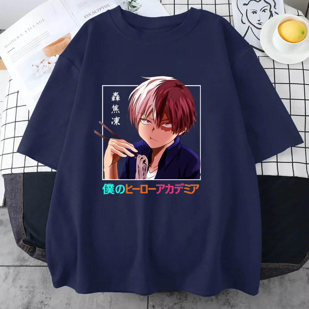 My Hero Academia – Shoot Todoroki Front Tshirt anime tshirts merch