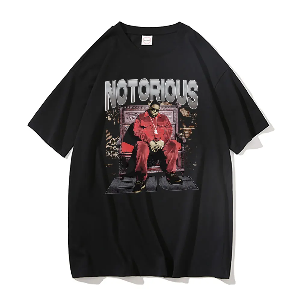 The Notorious B.I.G – Rb King Graphic Print Tshirt rap/r&b t-shirts merch