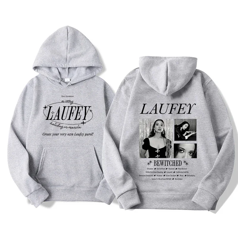 Laufey – Bewitched Album Print Hoodie laufey merch