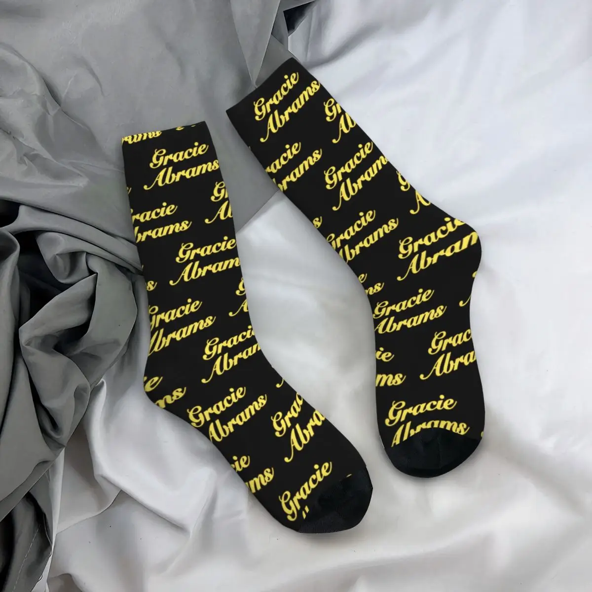 Gracie Abrams – Yellow Star Name Socks Gracie Abrams Merch