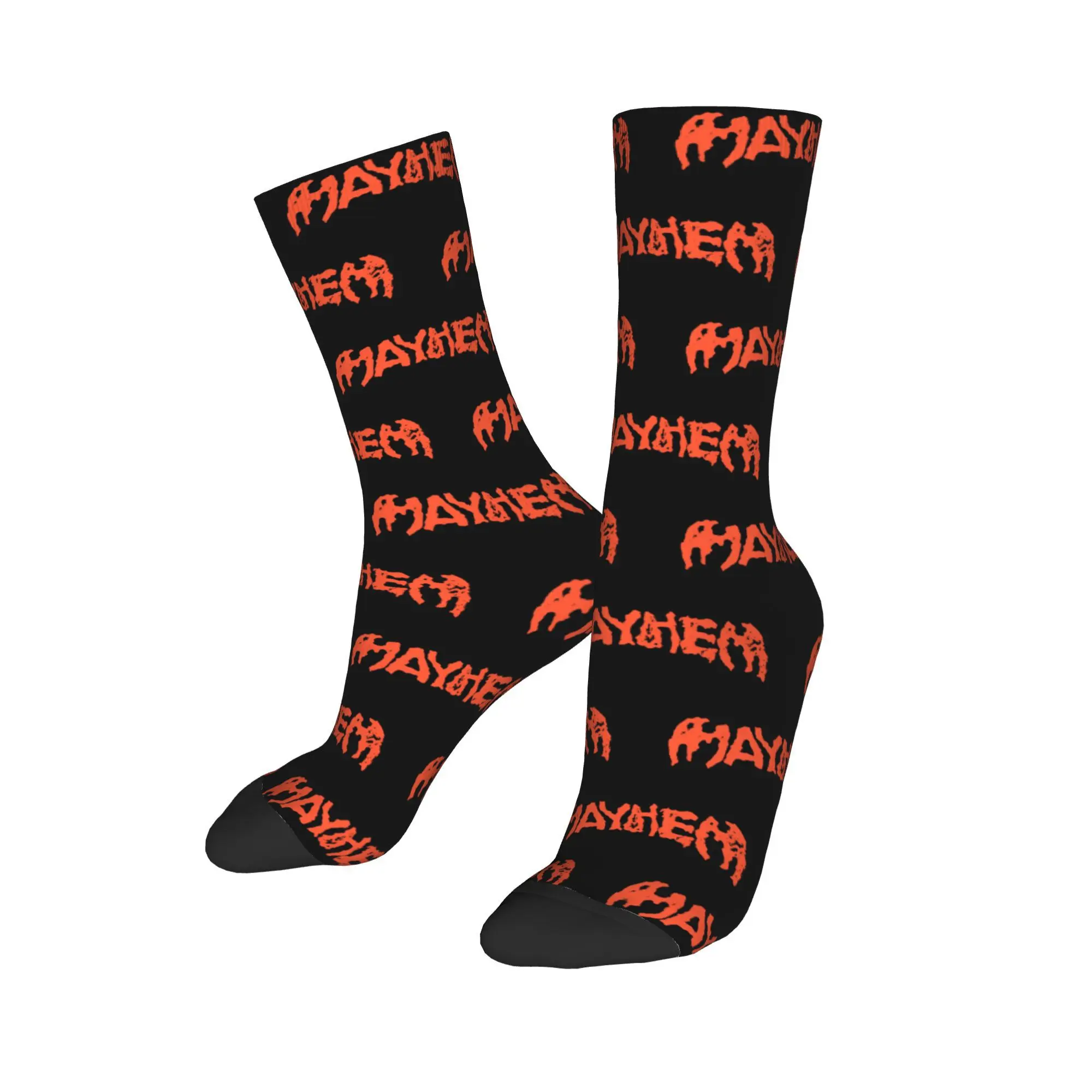 Lady Gaga - Orange Mayhem Socks