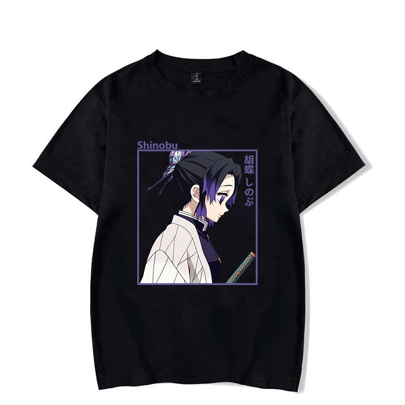Demon Slayer – Shinobu Kochō Front Print Tshirt anime tshirts merch