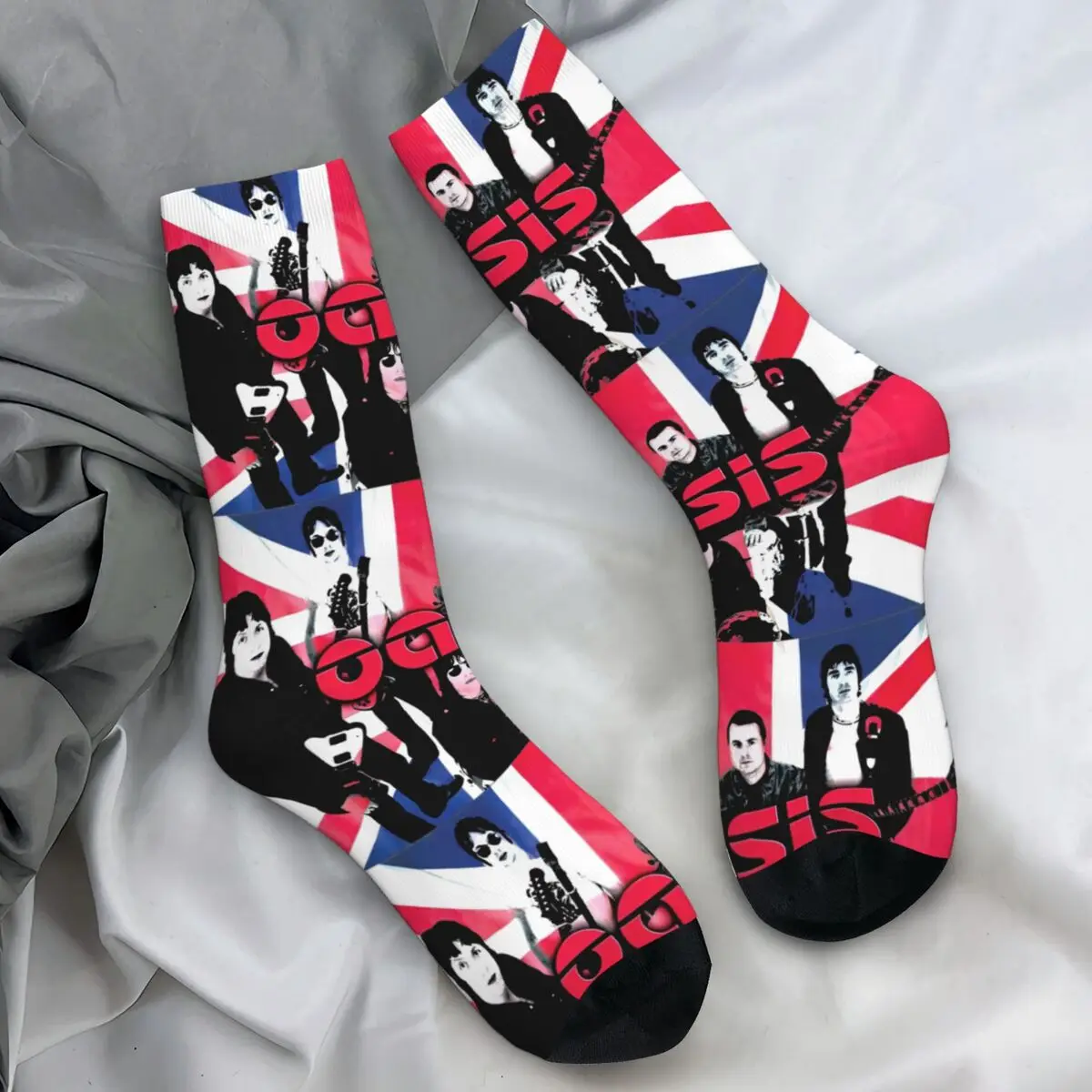 Oasis - British Flag Graphic Print Socks
