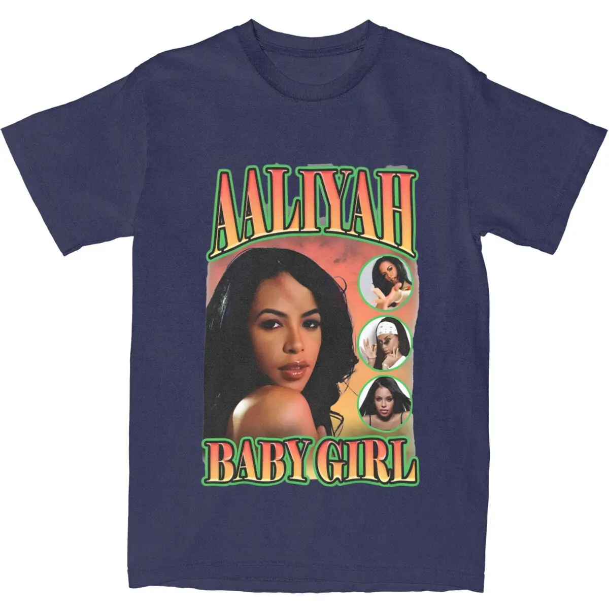 Aaliyah – Baby Girl Bootleg T-shirt Aaliyah Merch
