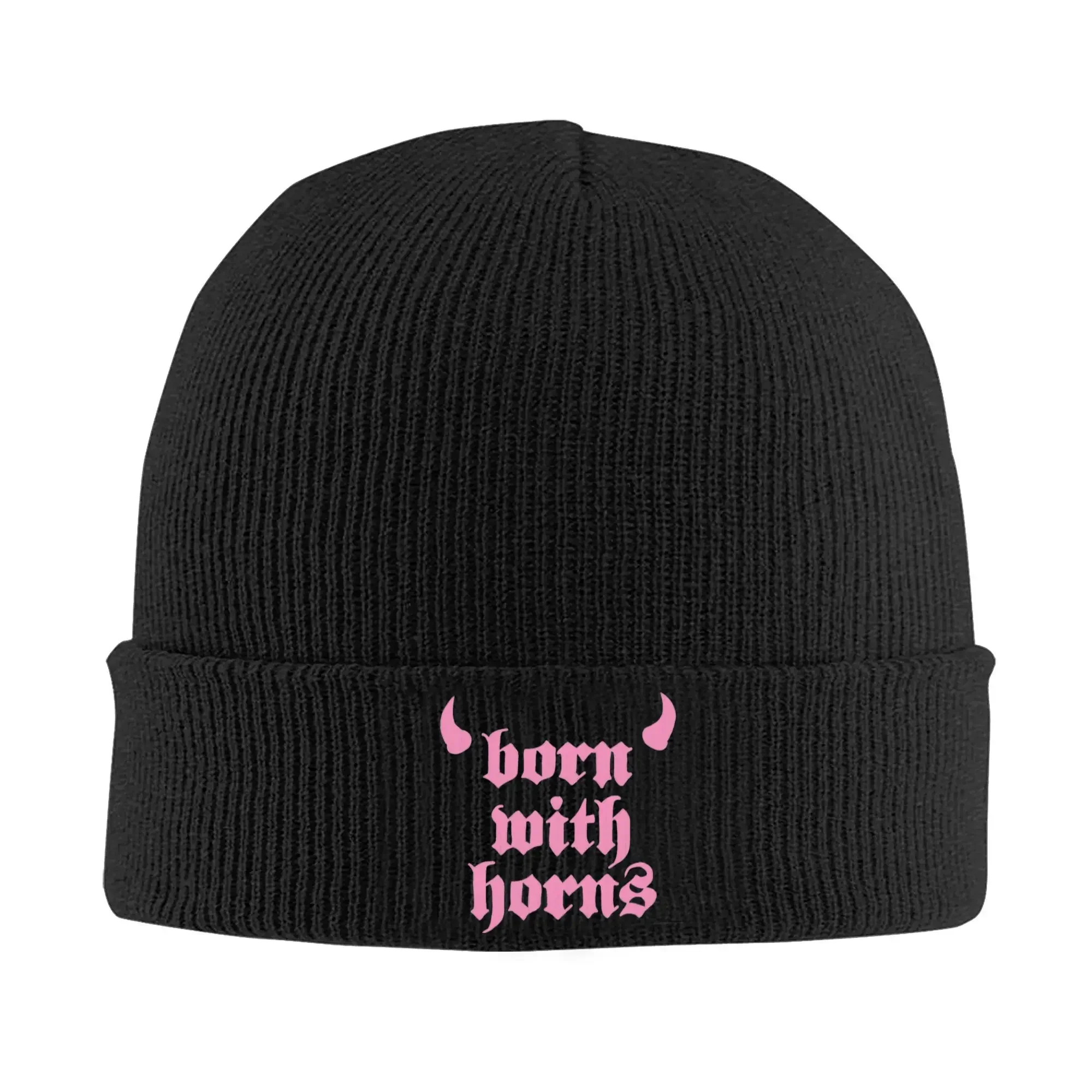 Machine Gun Kelly - Born With Horns Knitted Beanie