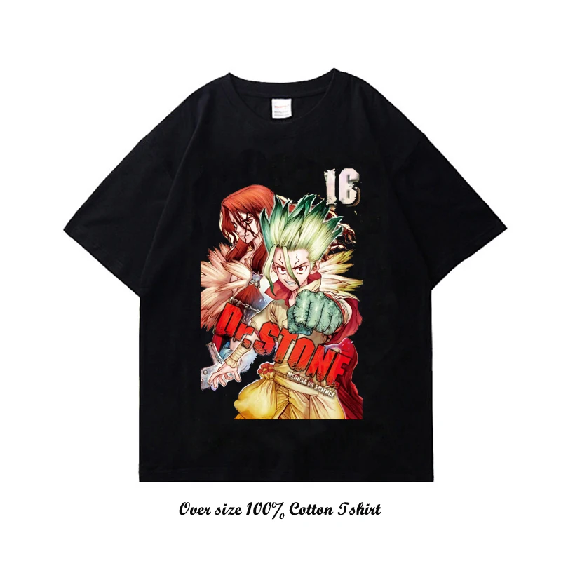 Dr Stone – 14 Graphic Print Designs T-shirt anime tshirts merch