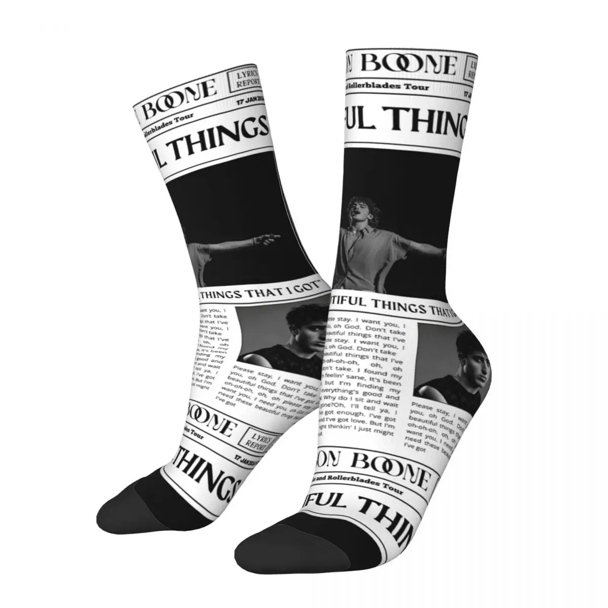 Benson Boone - Beautiful Things Socks
