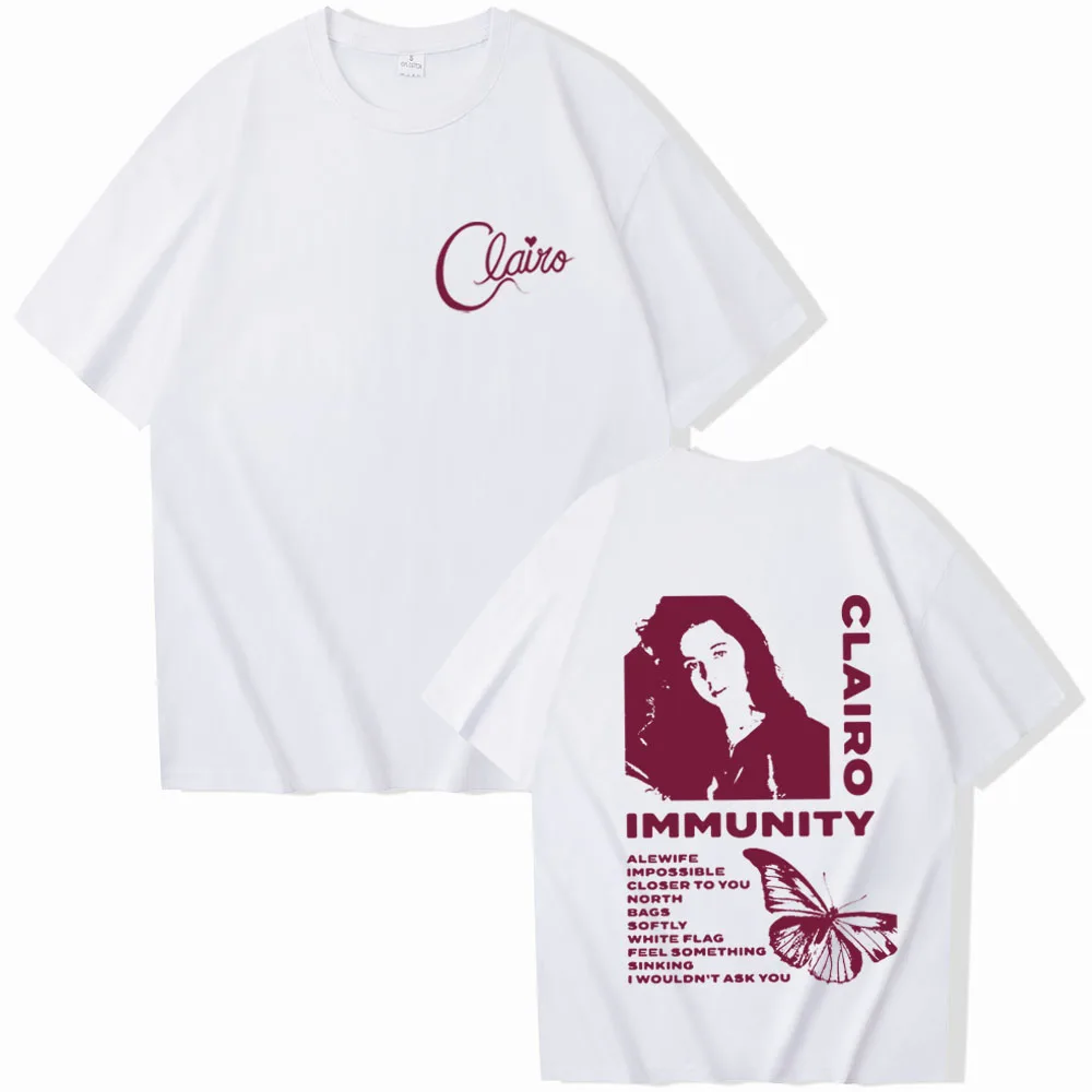 Clairo – Immunity Butterfly Design Tshirt Clairo Merch