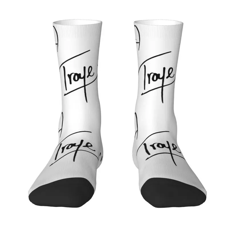 Troye Sivan - White Minimalistic Socks