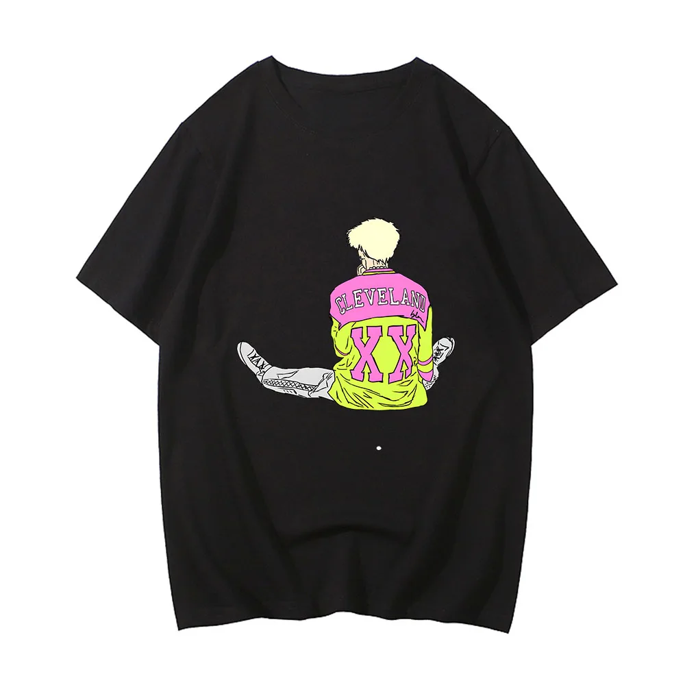 Machine Gun Kelly - Sitting Character Print T-shirt