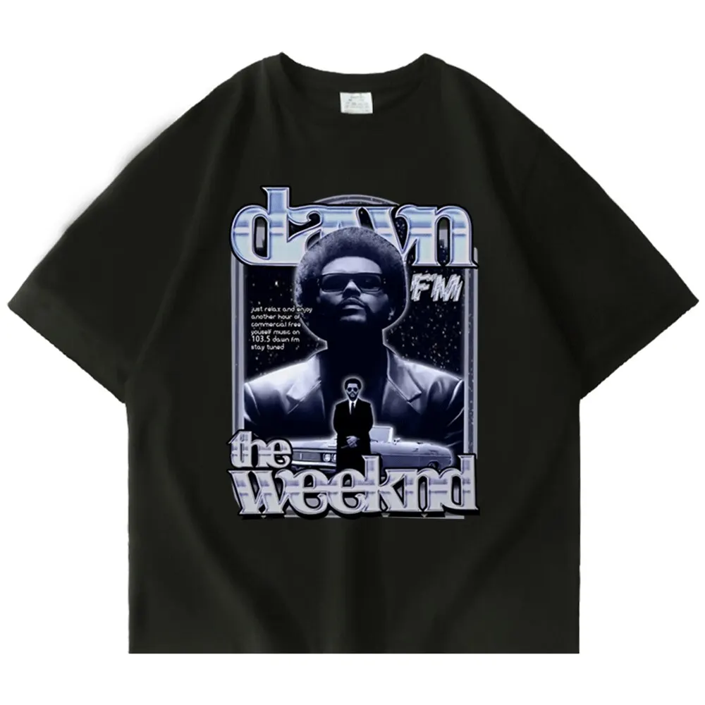 The Weeknd - Dawn Fm Graphic Print Tshirt