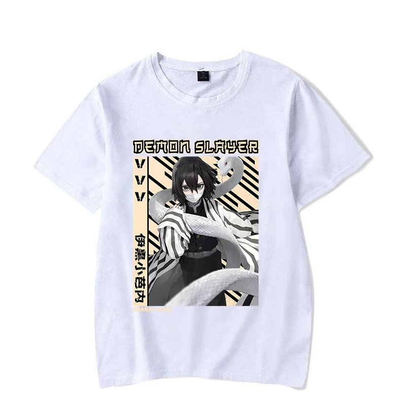 Demon Slayer – Obanai Iguro Tshirt anime tshirts merch