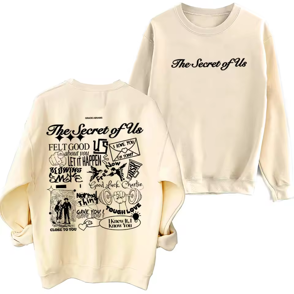 Gracie Abrams – The Secret Of Us Sweatshirt Gracie Abrams Merch